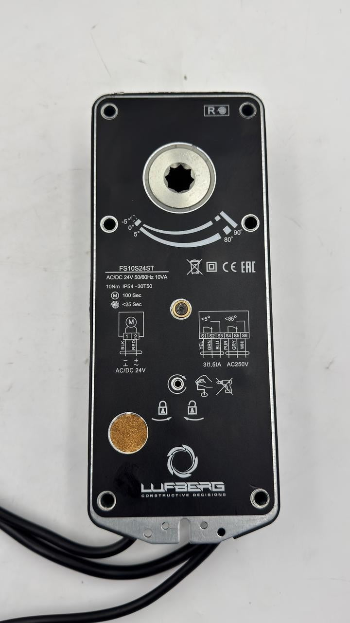 Lufberg FS10S24ST Damper Actuator 10Nm | 24V AC/DC ( 1 pcs ) - saleem al tamimi electric equipment trading co llc-UAE