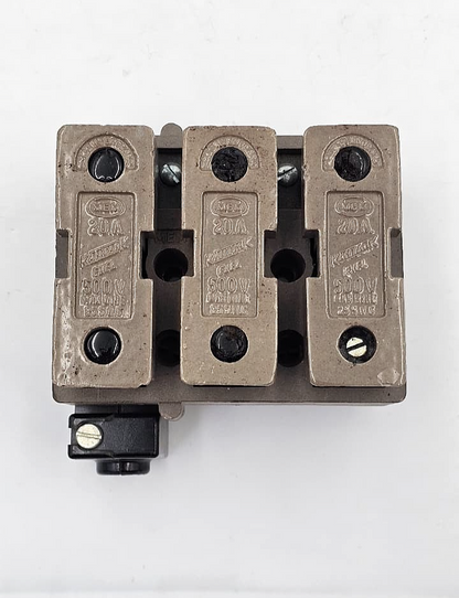 MEM Kantark Exel | B549/2 | 20A | Fuse Carrier Set | 500V | UK  Made - saleem al tamimi electric equipment trading co llc-UAE