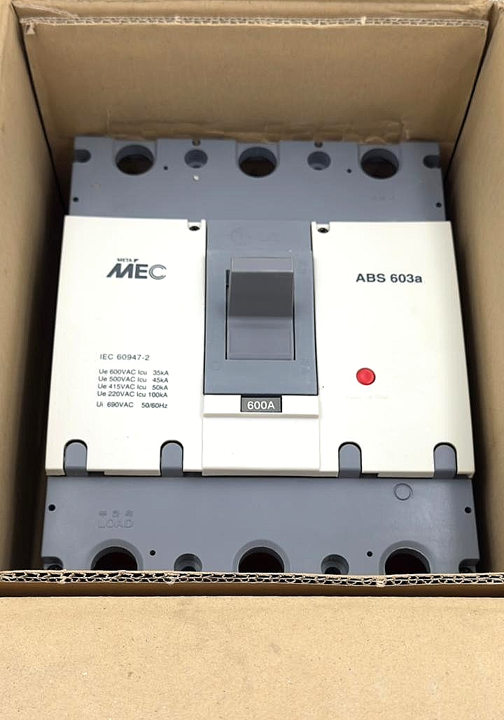 MetaMEC ABS 603a– 600A 3P3E Thermal Magnetic Molded Case Circuit Breaker - saleem al tamimi electric equipment trading co llc-UAE