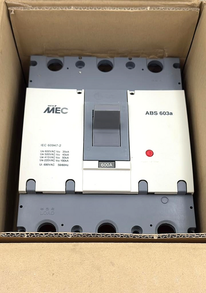 MetaMEC ABS 603a– 600A 3P3E Thermal Magnetic Molded Case Circuit Breaker - saleem al tamimi electric equipment trading co llc-UAE