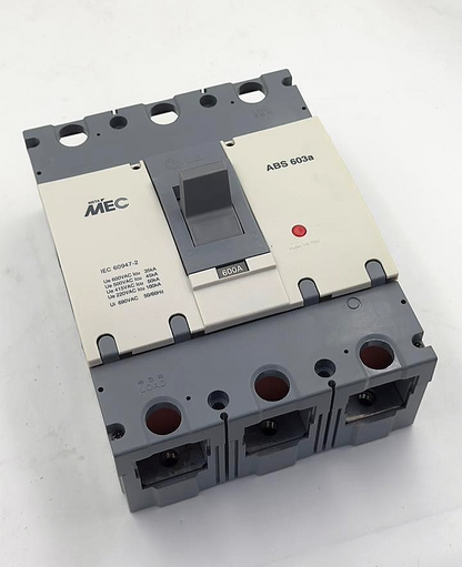MetaMEC ABS 603a– 600A 3P3E Thermal Magnetic Molded Case Circuit Breaker - saleem al tamimi electric equipment trading co llc-UAE
