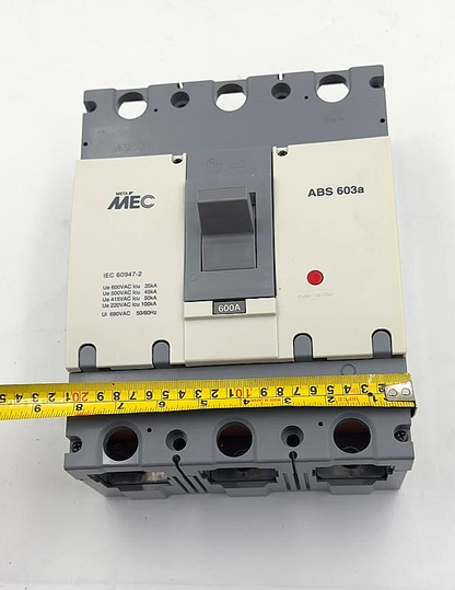 MetaMEC ABS 603a– 600A 3P3E Thermal Magnetic Molded Case Circuit Breaker - saleem al tamimi electric equipment trading co llc-UAE