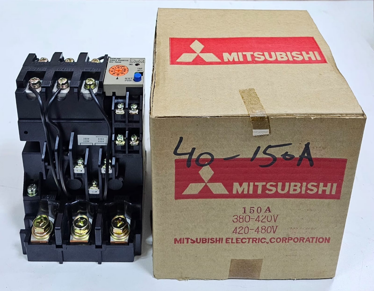 Mitsubishi ET150 Motor Protection Relay| 40150A | 660VAC | Japan Made - saleem al tamimi electric equipment trading co llc-UAE