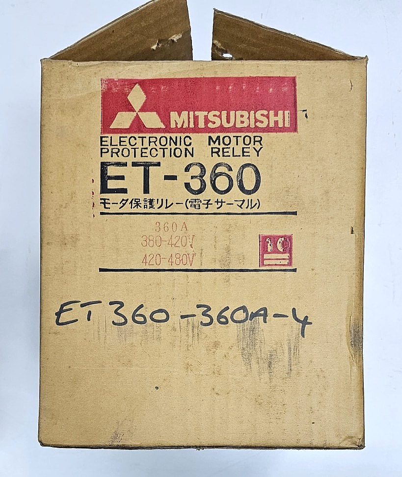 Mitsubishi ET360 Motor Protection Relay | 110360 A | 660VAC | Japan Made - saleem al tamimi electric equipment trading co llc-UAE