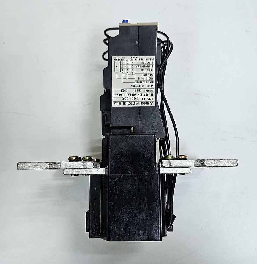 Mitsubishi ET360 Motor Protection Relay | 110360 A | 660VAC | Japan Made - saleem al tamimi electric equipment trading co llc-UAE