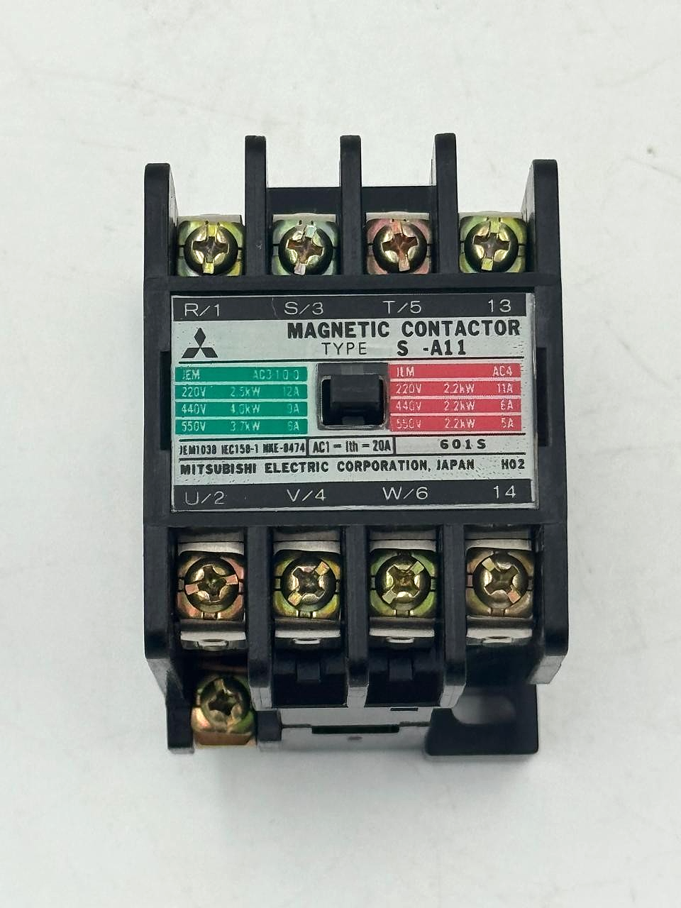 Mitsubishi Electric SA11 Magnetic Contactor | 220V Coil | Made in Japan(1 PCS ) - saleem al tamimi electric equipment trading co llc-UAE