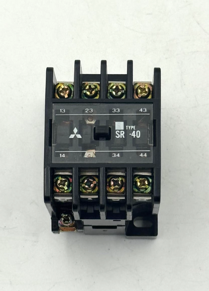 Mitsubishi Electric SR40 Contactor Relay | 220V Coil | Made in Japan ( 1 pcs) - saleem al tamimi electric equipment trading co llc-UAE