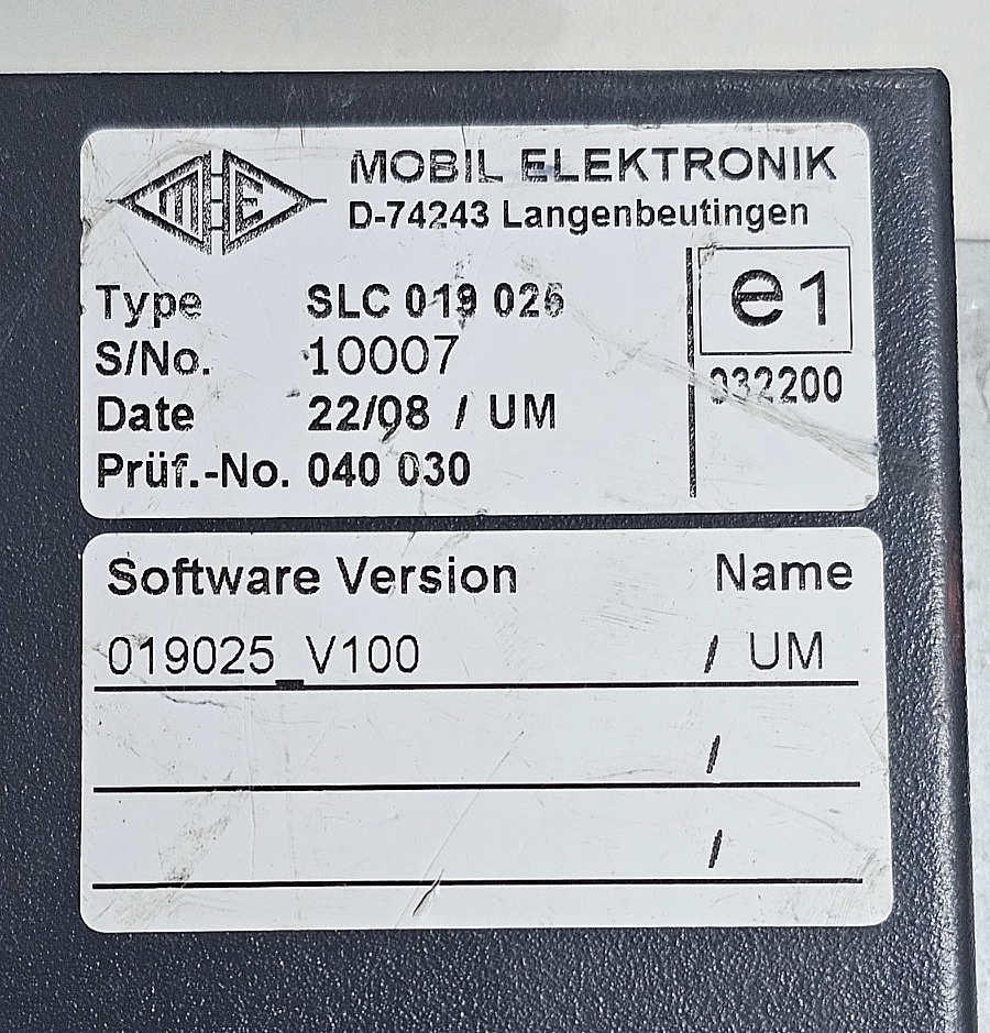 Mobil Elektronik SLC019026 Controller Module | Made in Germany - saleem al tamimi electric equipment trading co llc-UAE
