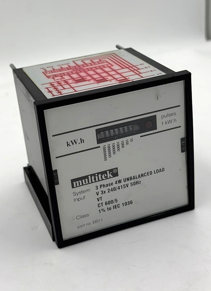 Multitek M600WM9 3Phase kWh Transducer | 240V - saleem al tamimi electric equipment trading co llc-UAE