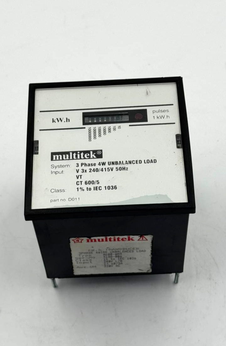 Multitek M600WM9 3Phase kWh Transducer | 240V - saleem al tamimi electric equipment trading co llc-UAE