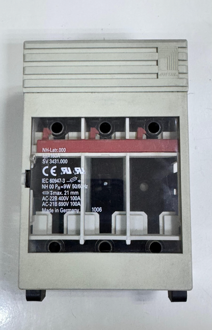 NHLatr 000 NH Fuse Switch Disconnector, 160A, 9W, AC22B 400V/100A, AC21B 690V - saleem al tamimi electric equipment trading co llc-UAE