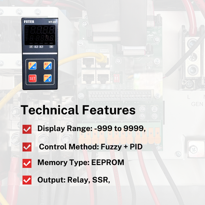 NT20R PID Temperature Controller 48x96mm Dual Alarm 24VDC - saleem al tamimi electric equipment trading co llc-UAE