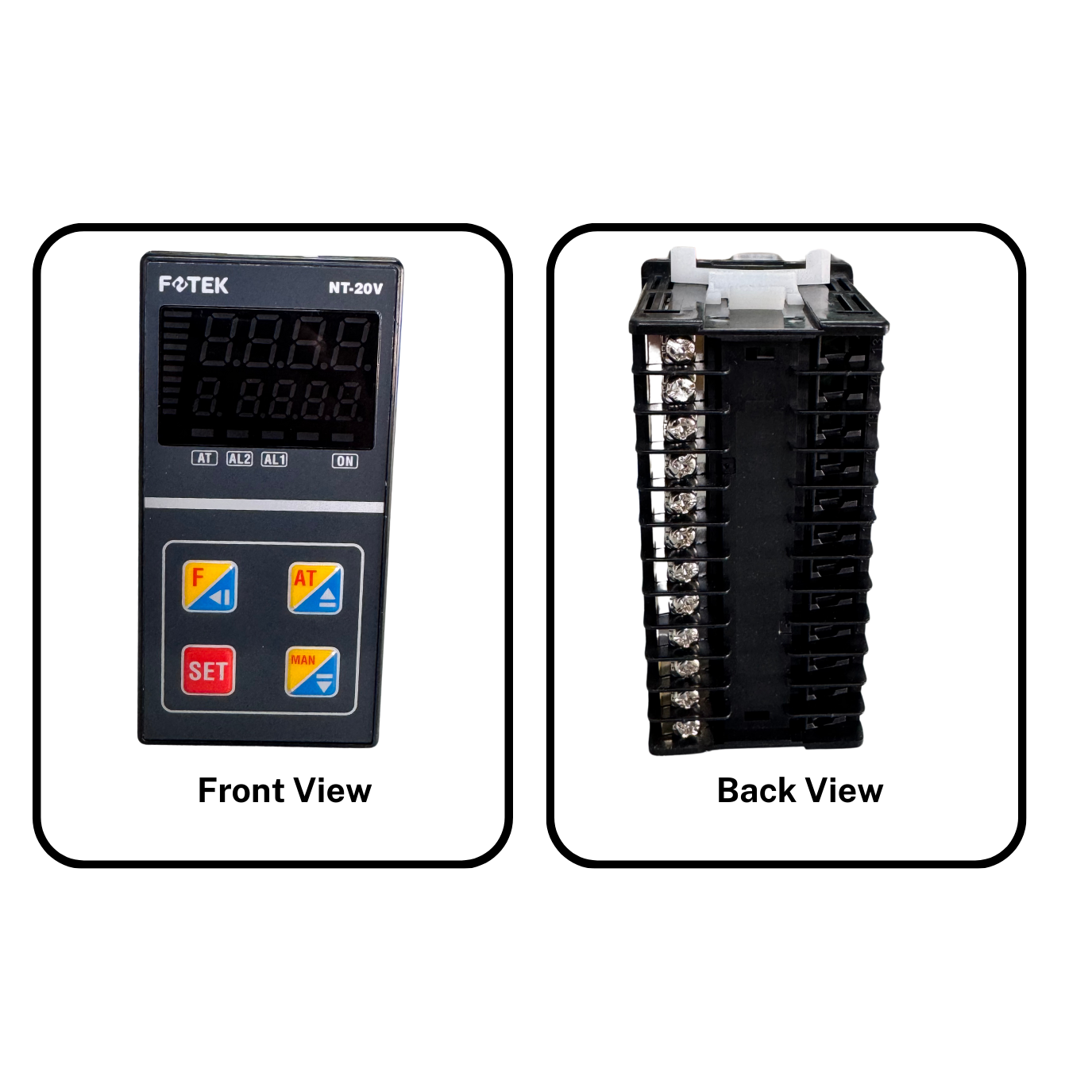 NT20V PID Temp Controller 48x96mm Dual Alarm 24VDC/AC Thermocouple SSR Relay - saleem al tamimi electric equipment trading co llc-UAE