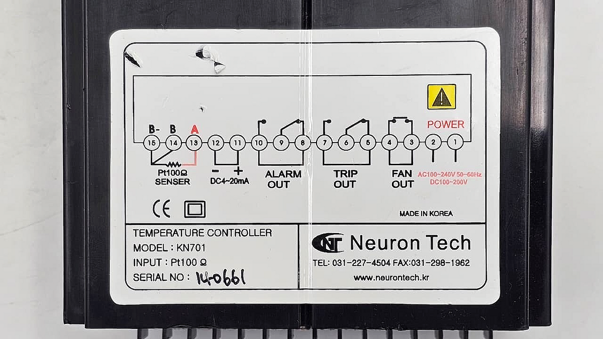 Neuron Tech KN701 Digital Temperature Controller - saleem al tamimi electric equipment trading co llc-UAE