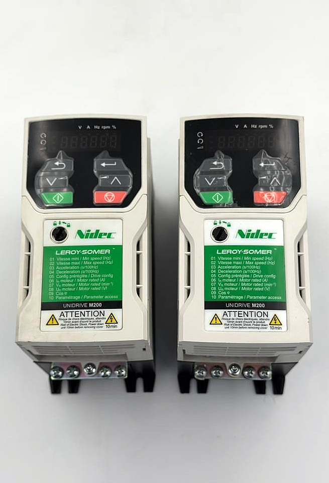 Nidec LeroySomer Unidrive M200 ( M20001200017A  | 0.2kW |  VFD ( 1 PCS ) - saleem al tamimi electric equipment trading co llc-UAE