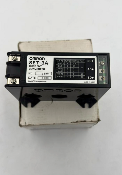 OMRON SET3A Current Converter Model 2890 | Made in Japan - saleem al tamimi electric equipment trading co llc-UAE