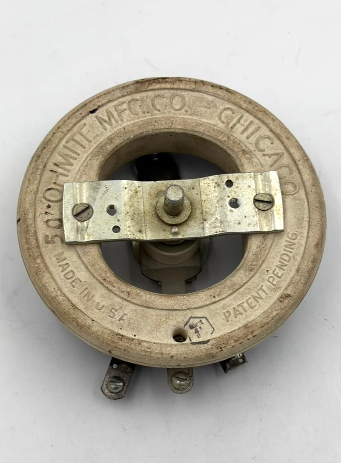 Ohmite 11711  Rheostat | 50Ω | 4.4 A | Made in USA - saleem al tamimi electric equipment trading co llc-UAE