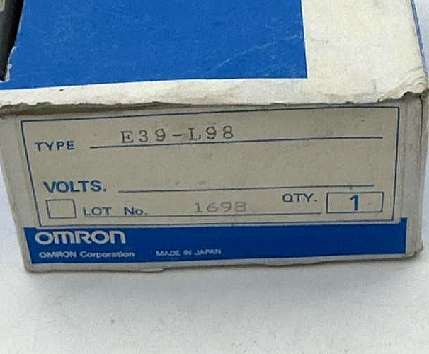 Omron E39L98 mounting bracket | Made in Japan ( 1 PCS ) - saleem al tamimi electric equipment trading co llc-UAE