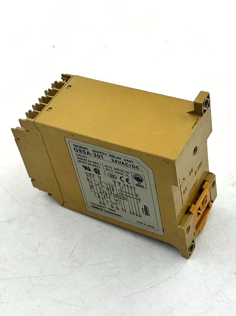 Omron G9SA301 Safety Relay Unit | 24VAC/DC | Made in Japan - saleem al tamimi electric equipment trading co llc-UAE