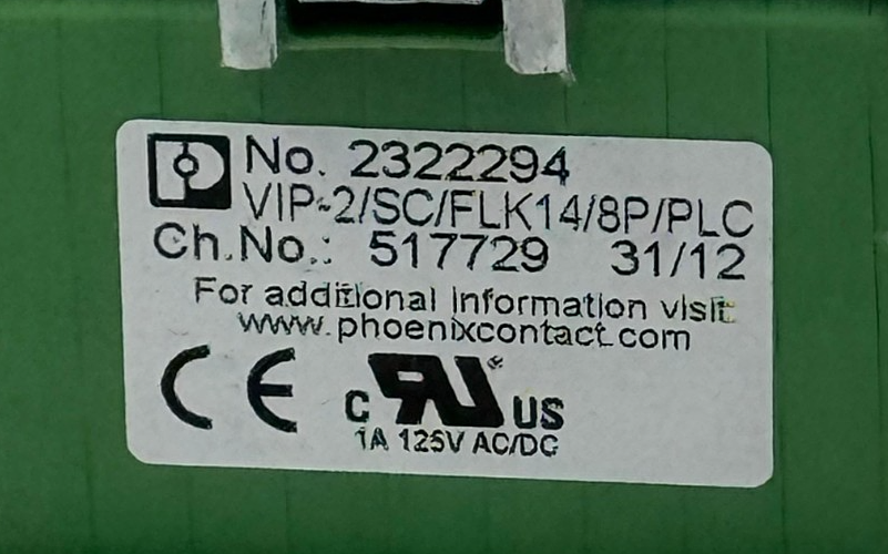 PHOENIX | VIP2/SC/FLK14/8P/PLC | Contact Module - saleem al tamimi electric equipment trading co llc-UAE