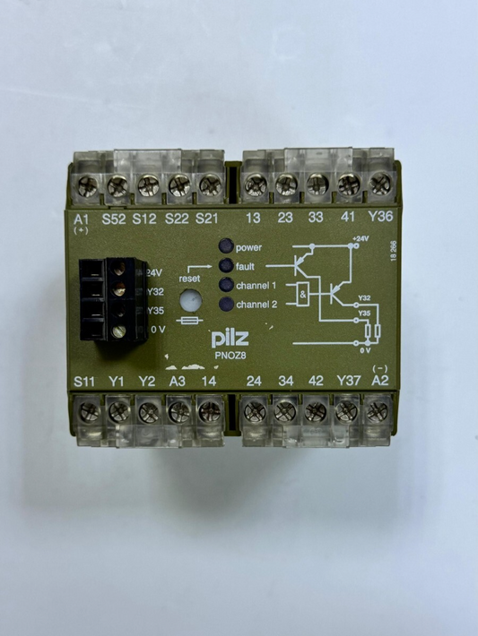 PILZ PNOZ 8 Safety Relay 24VDC 3S10 | 474760 | Industrial Automation Relay - saleem al tamimi electric equipment trading co llc-UAE