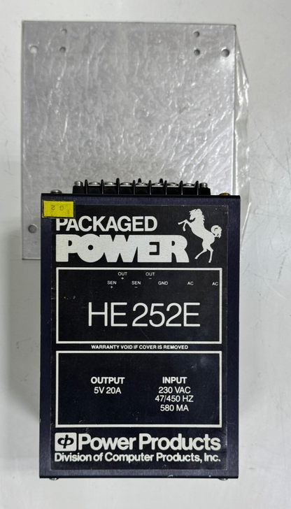 Packaged Power HE 252E Power Supply Module – 5V 20A Output – 230V AC Input - saleem al tamimi electric equipment trading co llc-UAE