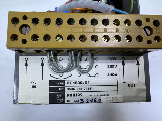 Philips PE 1830/01 Electronic Transformer | In 110240 VAC, Out 24 VDC | Belgium - saleem al tamimi electric equipment trading co llc-UAE
