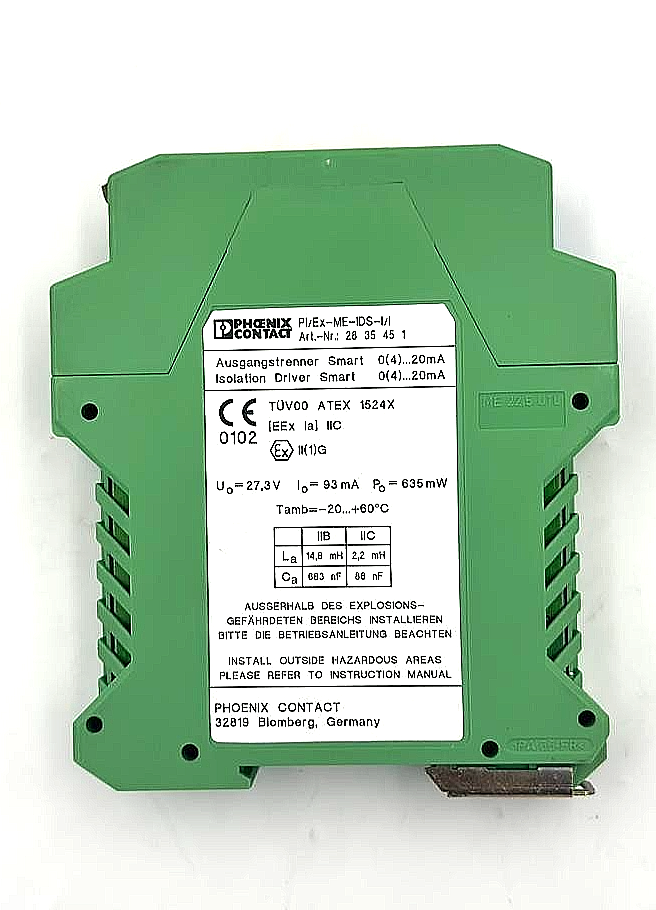 Phoenix Contact PI/ExMEIDSI/I Isolation Driver Smart | Made in Germany - saleem al tamimi electric equipment trading co llc-UAE