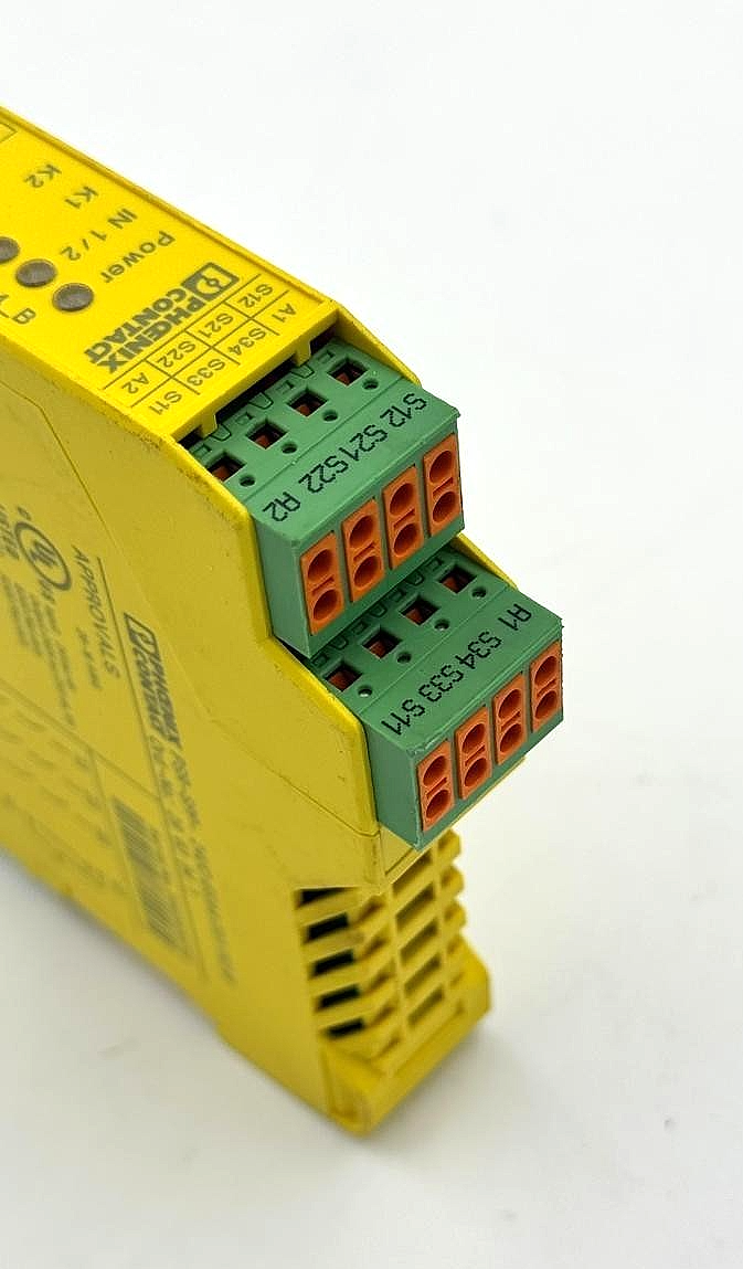 Phoenix Contact PSRSPP24UC/ESA4/3X1/1X2/B Safety Relay - saleem al tamimi electric equipment trading co llc-UAE