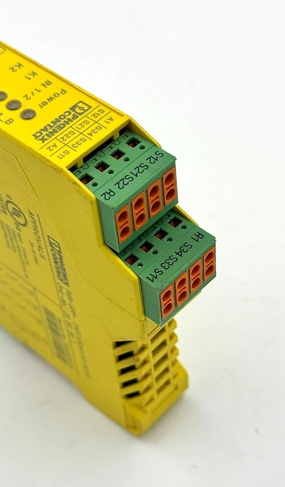 Phoenix Contact PSRSPP24UC/ESA4/3X1/1X2/B Safety Relay - saleem al tamimi electric equipment trading co llc-UAE