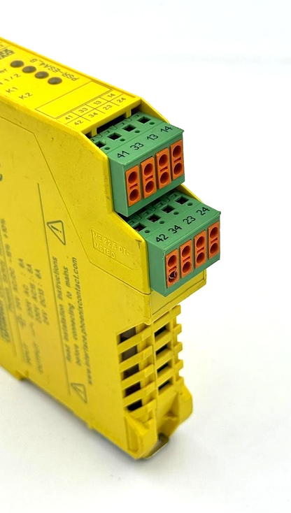 Phoenix Contact PSRSPP24UC/ESA4/3X1/1X2/B Safety Relay - saleem al tamimi electric equipment trading co llc-UAE