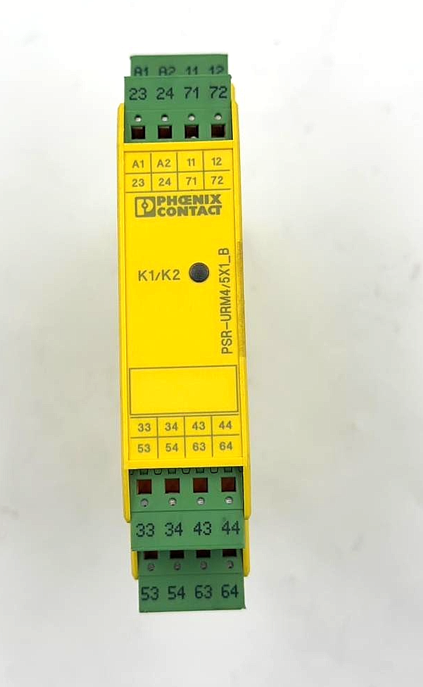 Phoenix Contact PSRSPP24UC/URM4/5X1/2X2/B Safety Relay Module - saleem al tamimi electric equipment trading co llc-UAE