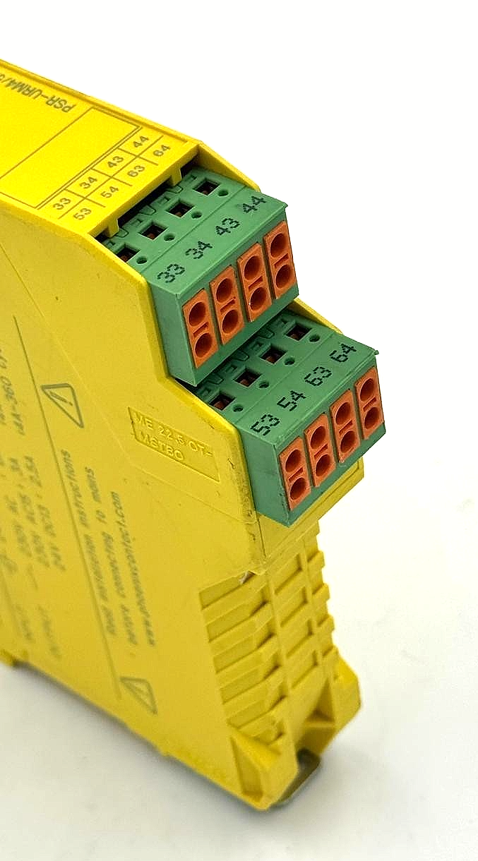 Phoenix Contact PSRSPP24UC/URM4/5X1/2X2/B Safety Relay Module - saleem al tamimi electric equipment trading co llc-UAE