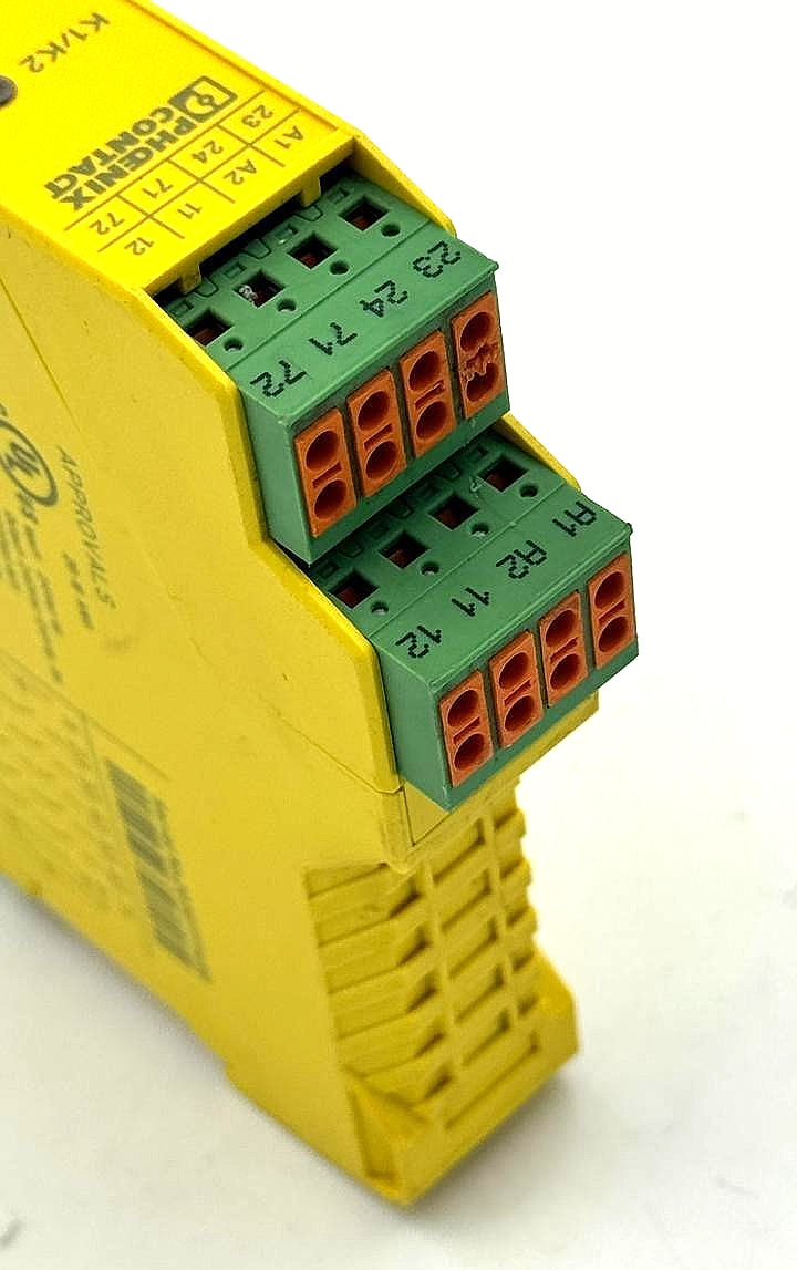 Phoenix Contact PSRSPP24UC/URM4/5X1/2X2/B Safety Relay Module - saleem al tamimi electric equipment trading co llc-UAE