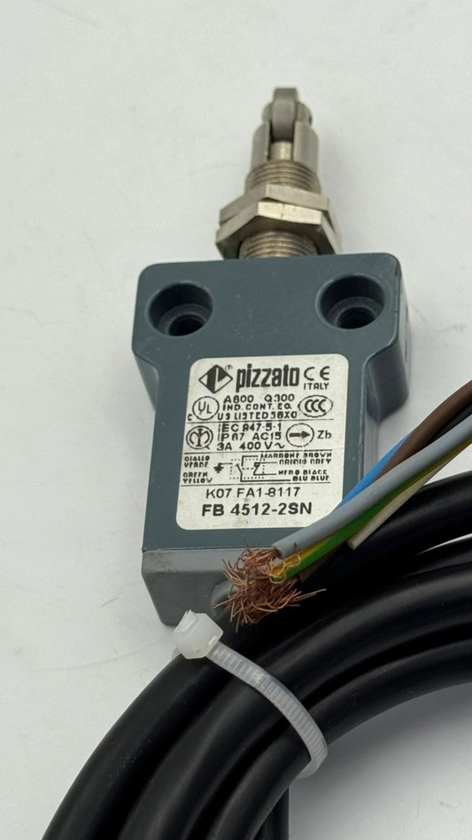 Pizzato | FB 45122SN | Prewired Position Switch |  Made in Italy - saleem al tamimi electric equipment trading co llc-UAE