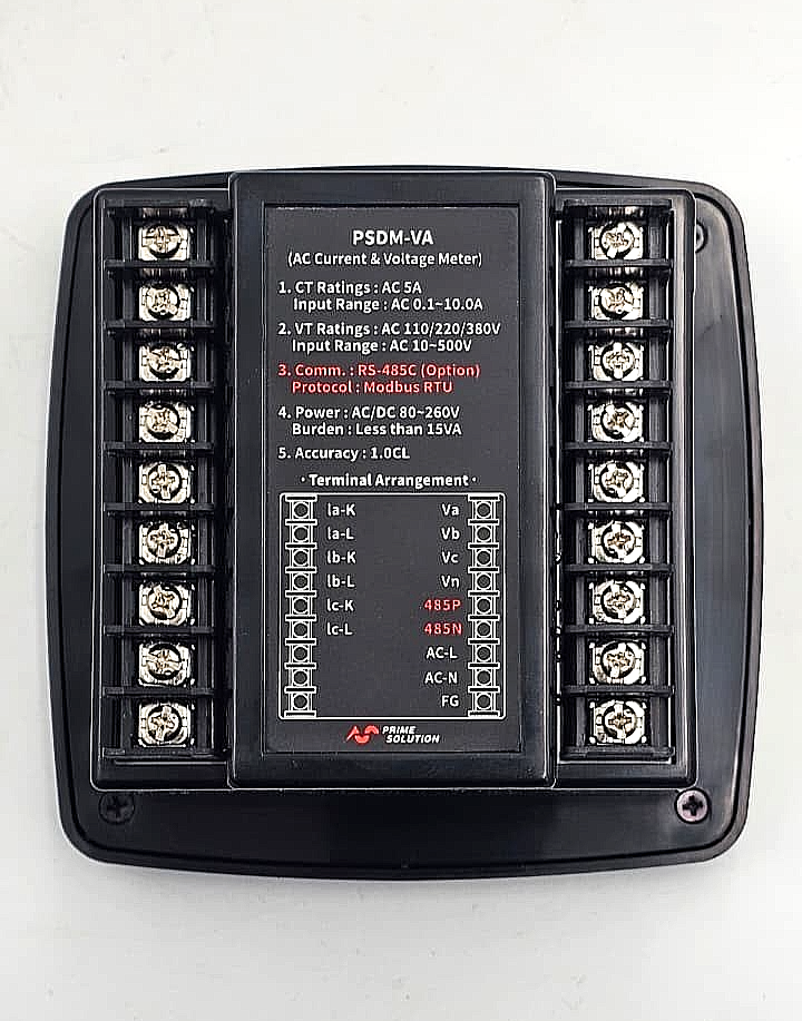 Prime Solution PSDMVA Intelligent Digital Power Meter ( 1 pcs ) - saleem al tamimi electric equipment trading co llc-UAE