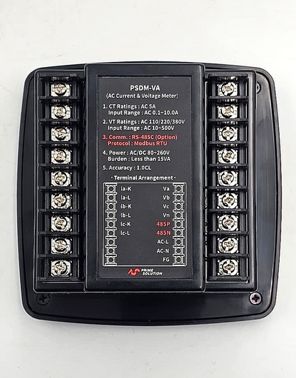 Prime Solution PSDMVA Intelligent Digital Power Meter ( 1 pcs ) - saleem al tamimi electric equipment trading co llc-UAE