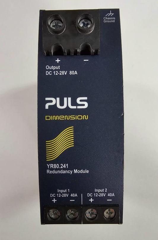 Puls YR80.241 Dual Input Redundancy Module, 24V, 80A - saleem al tamimi electric equipment trading co llc-UAE