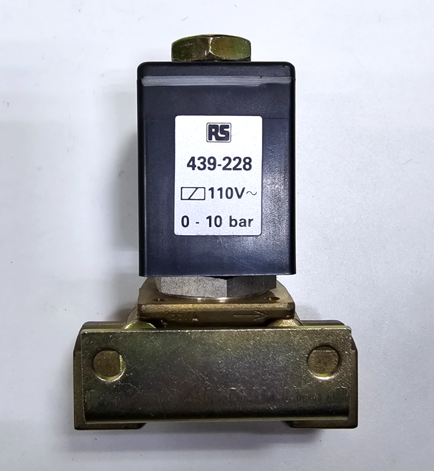 RS 439228 Burkert Solenoid Valve – 110V | 0–10 Bar | RS Components | Germany - saleem al tamimi electric equipment trading co llc-UAE