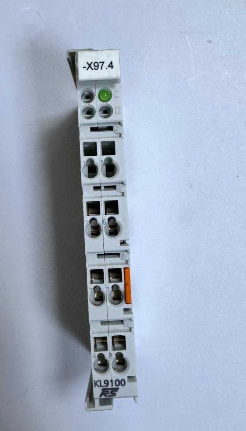 RS KL9100 Voltage Supply Terminal – 24V DC, Max 10AMade in Germany - saleem al tamimi electric equipment trading co llc-UAE