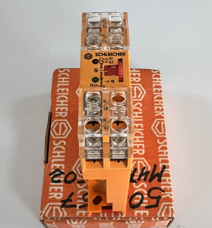 SCHLEICHER KZT11 06001333 154 121 Time Relay – 110–127V AC, 0.5–10s - saleem al tamimi electric equipment trading co llc-UAE