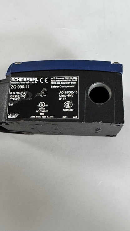SCHMERSAL ZQ 90011 Safety Pull Switch | IP67 Rated | AC15 DC13 Contact Type - saleem al tamimi electric equipment trading co llc-UAE