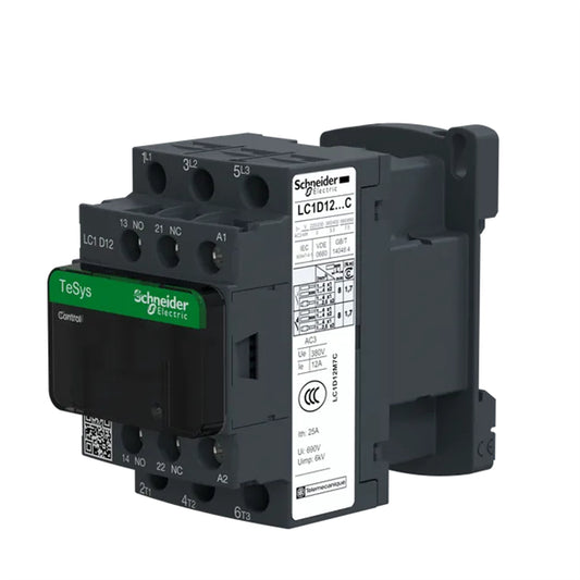 SCHNEIDER LC1D12M7C |220V AC Contactor - saleem al tamimi electric equipment trading co llc-UAE