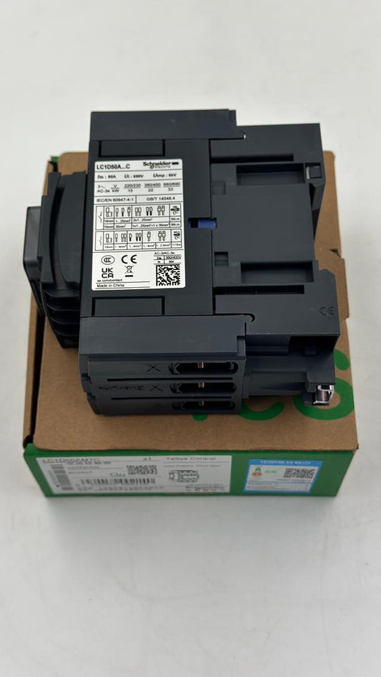 SCHNEIDER LC1D50M7C |220V AC Contactor - saleem al tamimi electric equipment trading co llc-UAE