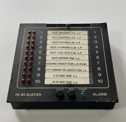 SELCO/NWS M1000 Alarm Annunciator – 16Channel, 24V DC0