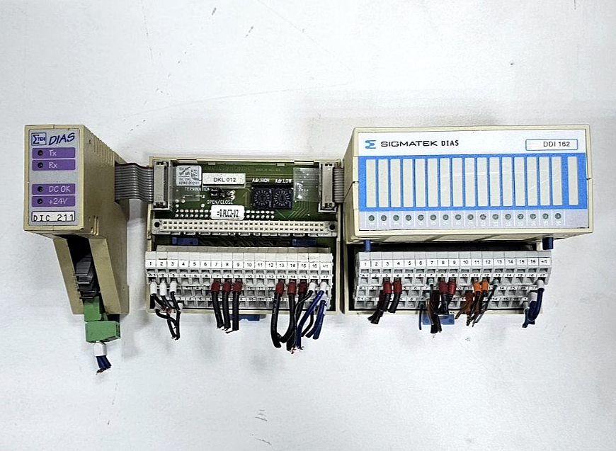 SIGMATEK DIAS |DDI 162 |DKL 012 |DIC 211 |Digital Input Module Set |Austria Made - saleem al tamimi electric equipment trading co llc-UAE