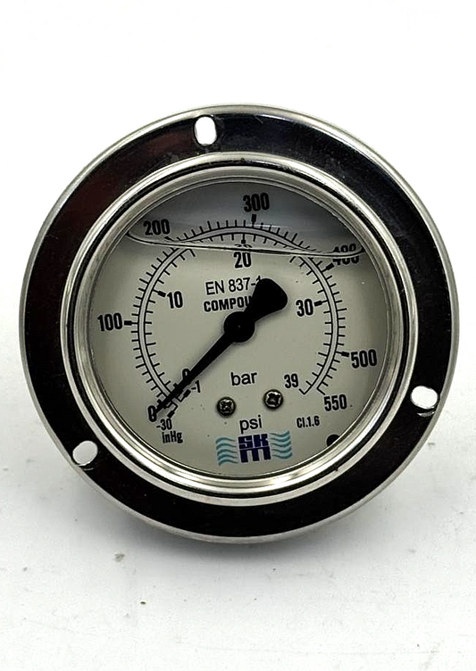 SKM 63GFBBLRWC0/550 Pressure Gauge | 0550 PSI - saleem al tamimi electric equipment trading co llc-UAE