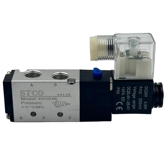 STCO 4V210-08 PNEUMATIC SOLENOID VALVE - saleem al tamimi electric equipment trading co llc-UAE