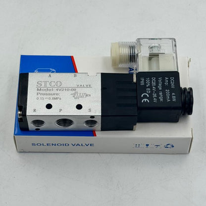 STCO 4V210-08 PNEUMATIC SOLENOID VALVE - saleem al tamimi electric equipment trading co llc-UAE