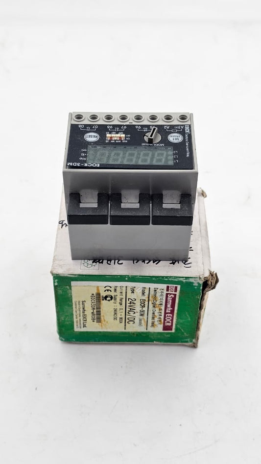 Samwha EOCR3DMWRDB Overcurrent & Undercurrent Relay | 0.1–800A | 24VAC/DC - saleem al tamimi electric equipment trading co llc-UAE